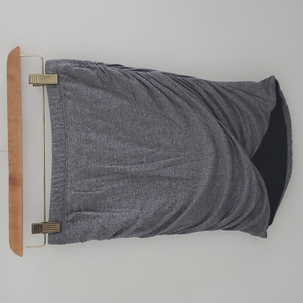 Bella Luxx Gray Bodycon Skirt